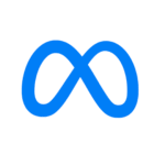 Meta logo representing expertise in social media marketing and Meta platforms
